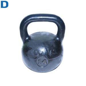 Гиря чугунная 14 кг, литая
