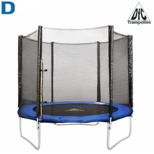 Батут 9 футов DFC Trampoline Fitness с сеткой (274см)