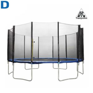 Батут 17 футов DFC Trampoline Fitness с сеткой (518см)