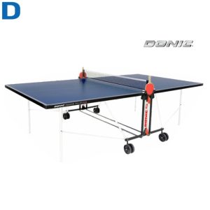 Теннисный стол DONIC OUTDOOR ROLLER FUN BLUE с сеткой 4мм всепогодный
