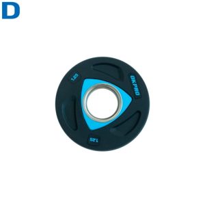 Диск олимпийский полиуретановый 1,25 кг OKPRO