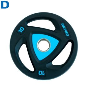 Диск олимпийский полиуретановый 10 кг OKPRO